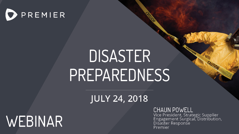 2018.07.24 Disaster Preparedness
