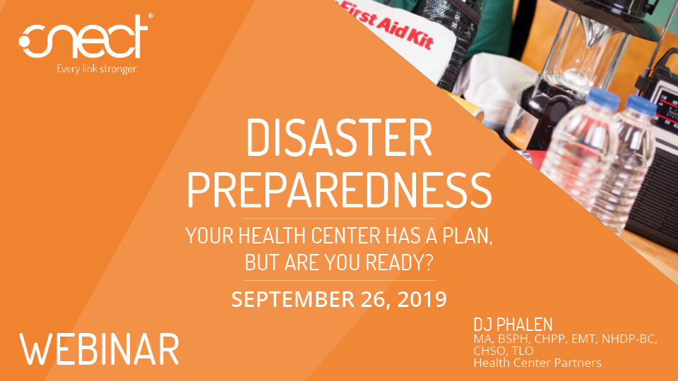 2019.09.26 Disaster Preparedness